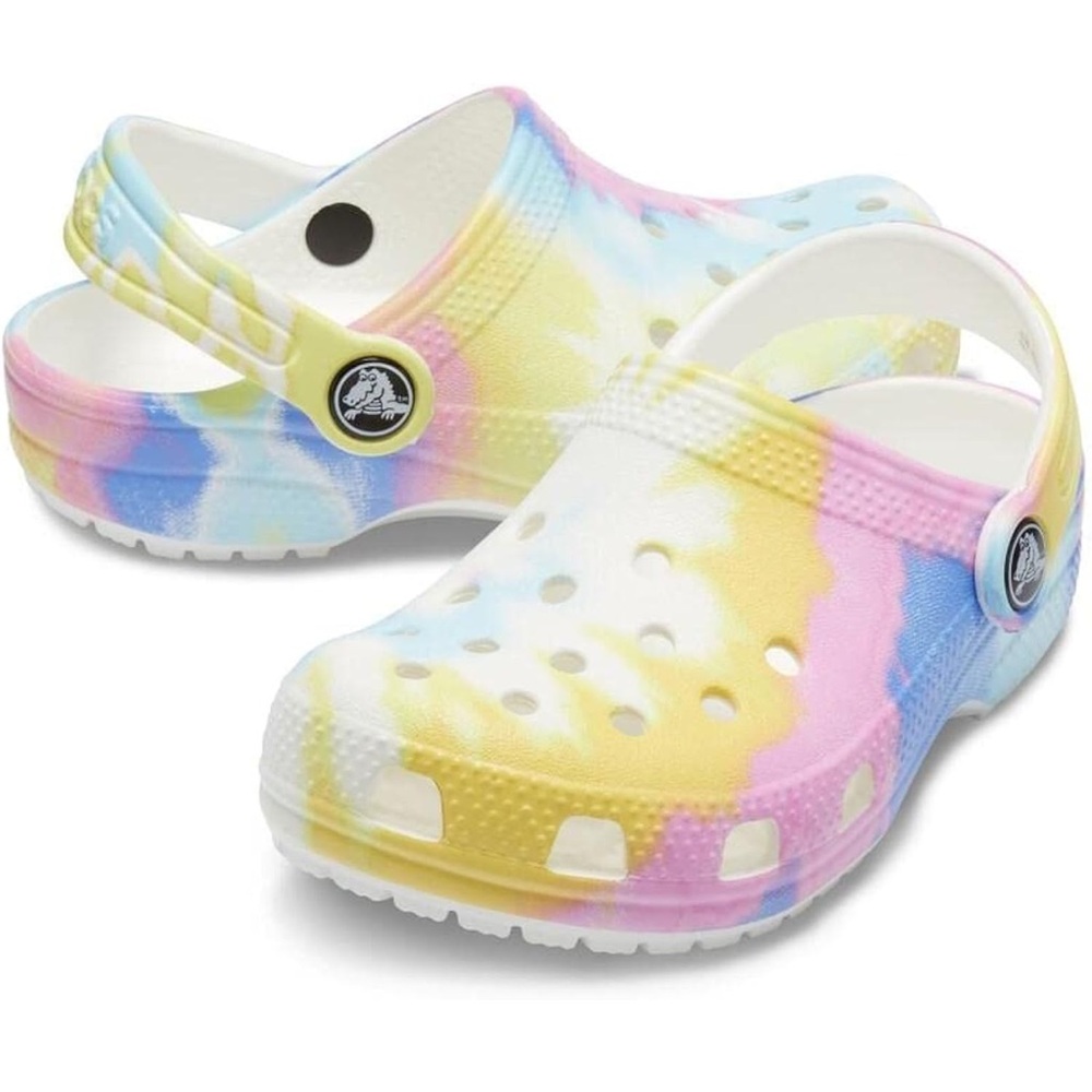 CROCS Classic Tie Dye Clogs New with Tag